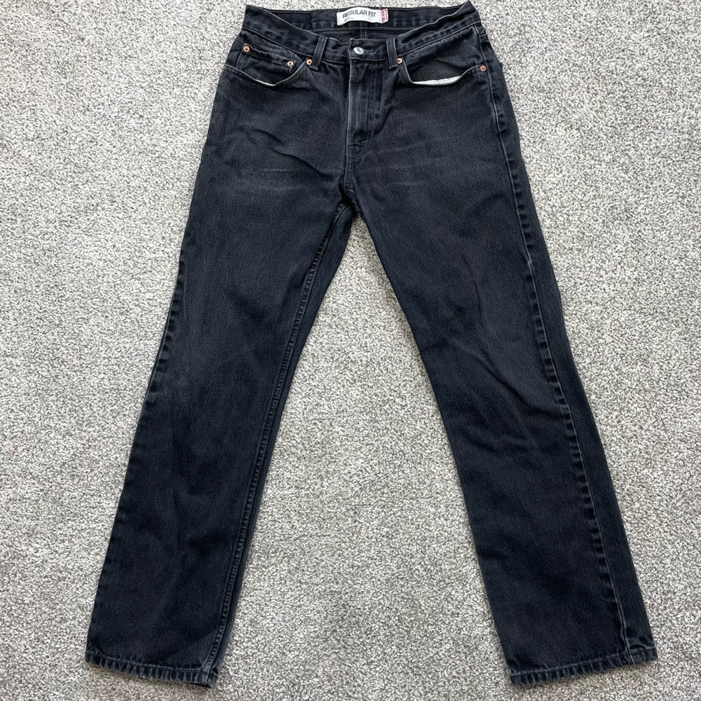 Levi’s 505 Regular Fit men’s black 31x32